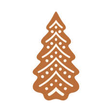 Gingerbread tree