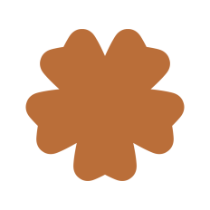 Gingerbread Flower