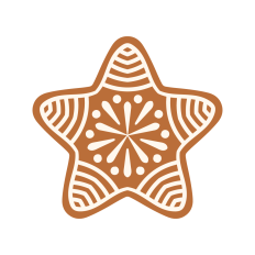 Gingerbread Star