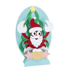 Christmas Crab Slice Card