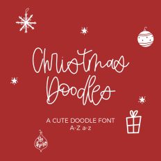 Christmas Doodles Font