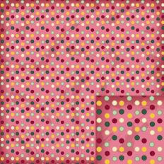 Christmas Floral Dots