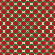 Christmas geometric pattern