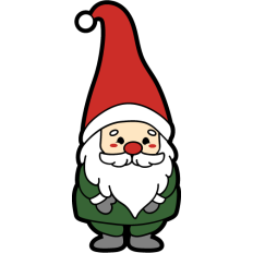 cute christmas gnome