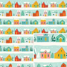 Christmas In the Village Pattern