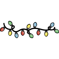 christmas lights divider