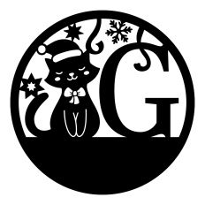 Christmas ornament - G