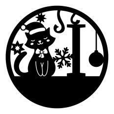 Christmas monogram - I