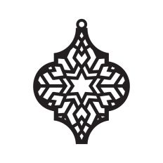 Arabesque Tile Ornament