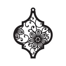 Arabesque Tile Ornament