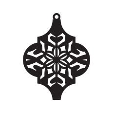 Arabesque Tile Ornament