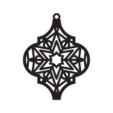 Arabesque Tile Ornament