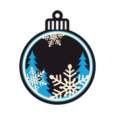 Christmas Layered Ornament