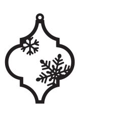 Snowflakes ornament