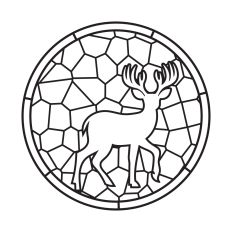 Deer ornament