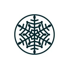Snowflake ornament