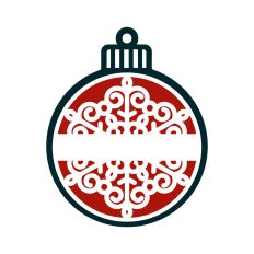 Christmas Layered Ornament