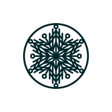 Snowflake ornament