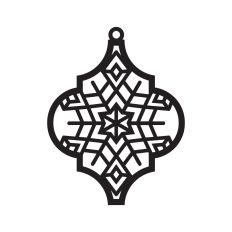 Arabesque Tile Ornament