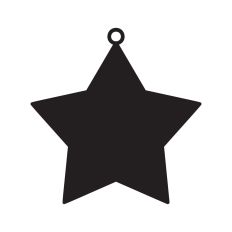 Star gift tag