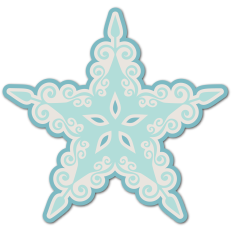 Layered Festive Star