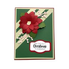 Christmas To Remember Poinsettia Card