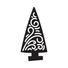 Christmas tree template
