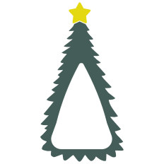 Christmas Tree Frame
