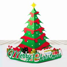 Christmas Tree Pop Up Card
