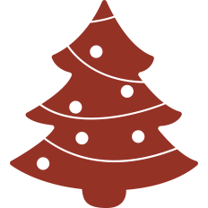 minimal christmas tree