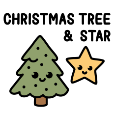 Christmas Tree and Star