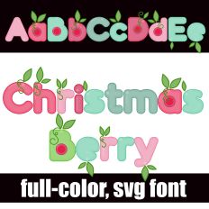 Christmasberry Better Color Font