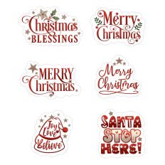 Merry Christmas Stickers 