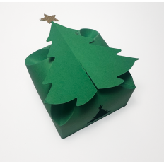 Christmas Tree Petal Box