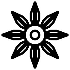 Cinco de Mayo Flower Outline