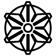 Cinco de Mayo Flower Outline