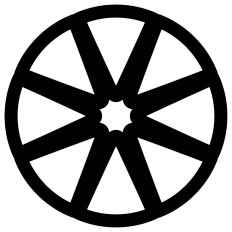 Cinco de Mayo Flower Outline