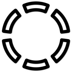 Cinco de Mayo Flower Outline
