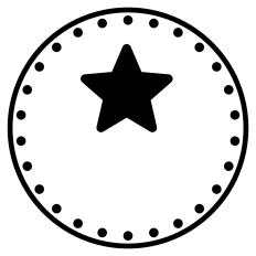 Star Dot Frame