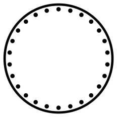 Circle Dot Frame