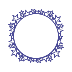 Star Frame Cut File
