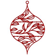 Classical Leaves Christmas Ornament
