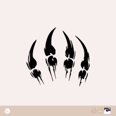Fierce Claws Silhouette