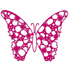 Clematis Flower Floral Butterfly
