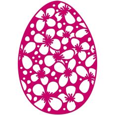 Clematis Blossom Flower Floral Easter Egg