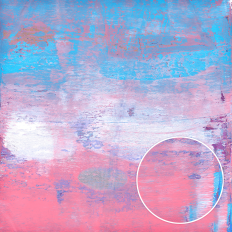 Pink and Blue Grunge Monoprint Background for Cardmaking and Paper Crafts