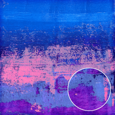 Blue Pink Violet Grunge Monoprint Background for Cardmaking and Crafts