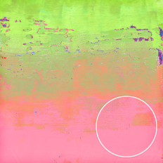 Green and Pink Grunge Monoprint Background for Cardmaking and Craft Projects