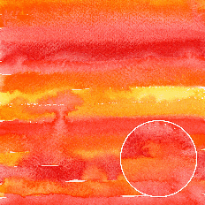 Red Orange Yellow Watercolor Stripes Background
