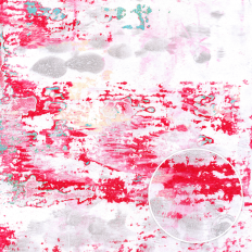 White Red and Silver Grunge Monoprint Background for Cardmaking and Creative Crafts